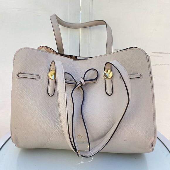 **** Nanette Lepore Size Medium Beige Handbag (DD006) - Picture 4 of 15